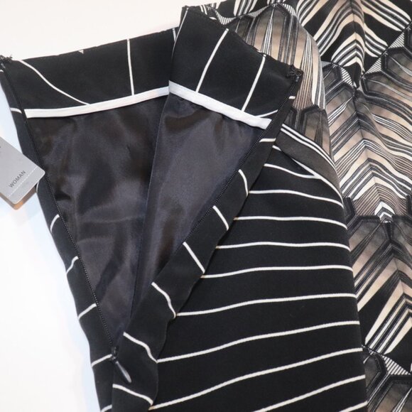 Worthington Art Deco Print Pencil Skirt, Size 20W, NWT - Picture 9 of 12